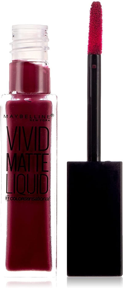 Maybelline Color Sensational Vivid Matte Lipstick - 45 Possessed Plum Payday Deals