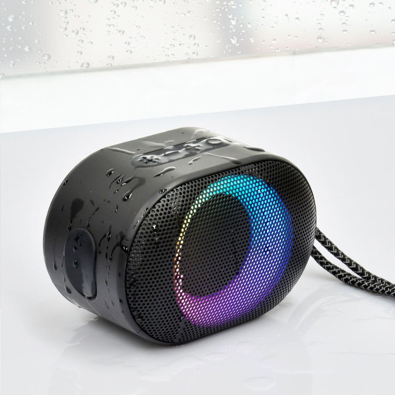 mbeat Bump B1 IPX6 Portable RGB Bluetooth Party Speaker Payday Deals