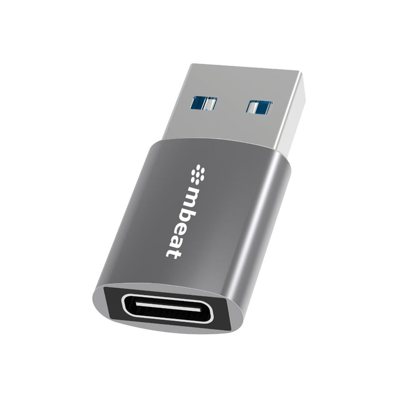 mbeat Elite USB 3.0 (Male) to USB-C (Female) Adapter - Space Grey Payday Deals