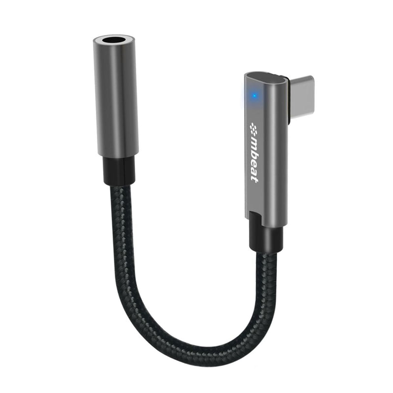 mbeat Elite USB-C to 3.5 Audio Adapter - Space Grey Payday Deals