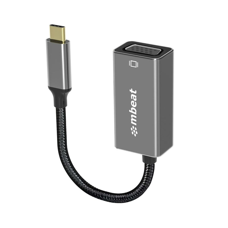 mbeat Elite USB-C to VGA Adapter- Space Grey Payday Deals