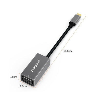 mbeat Elite USB-C to VGA Adapter- Space Grey Payday Deals