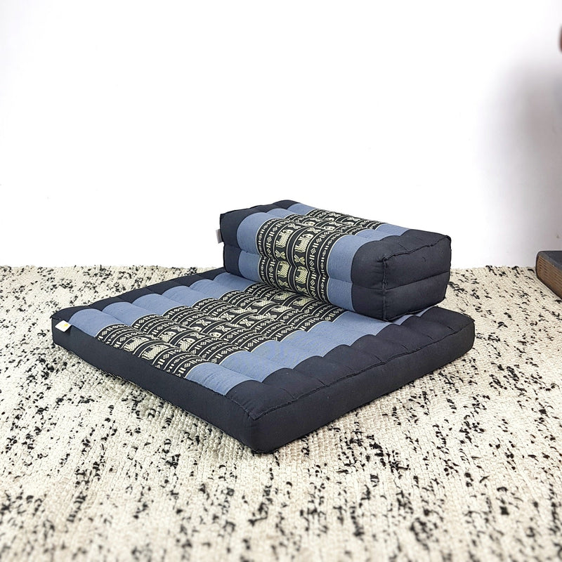 Meditation Cushion + Seating Block Set Blue Elephant Payday Deals