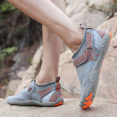 Men Women Water Shoes Barefoot Quick Dry Aqua Sports Shoes - Grey Size EU40 = US7 Payday Deals