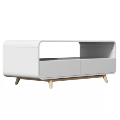 Merlin White Modern Retro Coffee Table Payday Deals