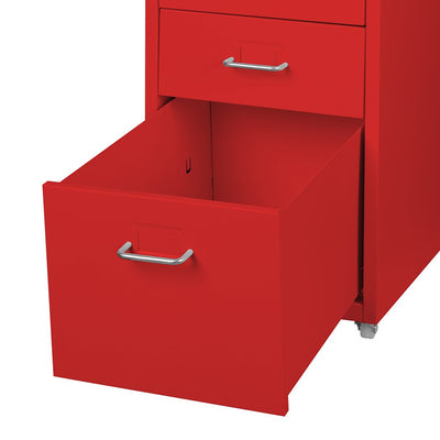 Metal Cabinet Storage Cabinets Folders Steel Study Office Organiser 3 Drawers Payday Deals