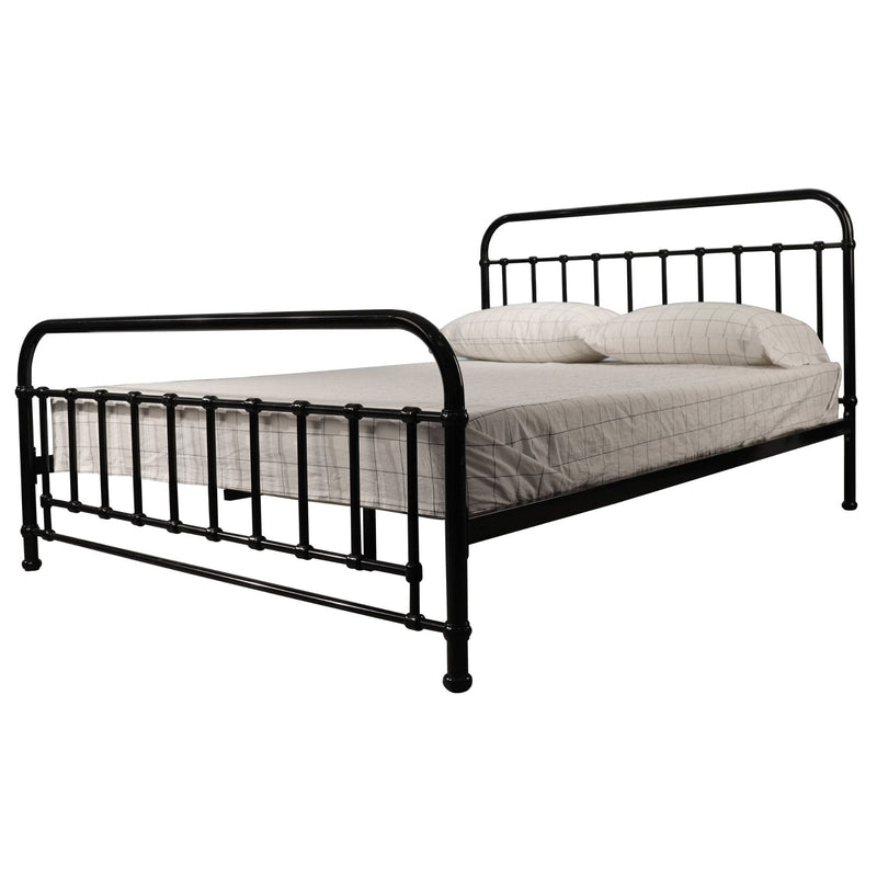 Metallica Queen Bed Size Metal Frame Platform Mattress Base - Black Payday Deals