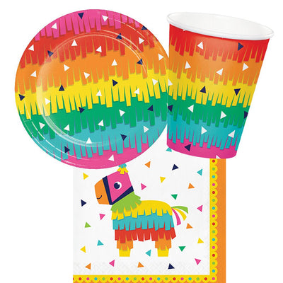 Mexican Taco Fiesta 8 Guest Tableware Party Pack Payday Deals