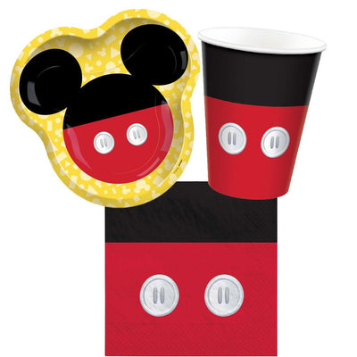 Mickey Mouse Forever 8 Guest Tableware Pack