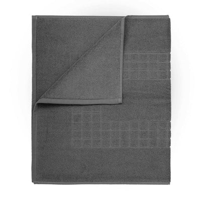 Microfiber Soft Non Slip Bath Mat Check Design (Anthrazit) Payday Deals