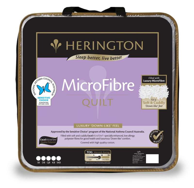 MicroFibre Single Quilt by Herington