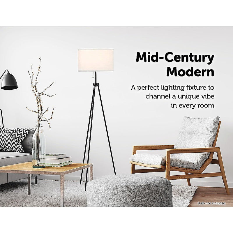 Mid-Century Floor Lamp Modern Tripod Decor Living Room Standing Payday Deals