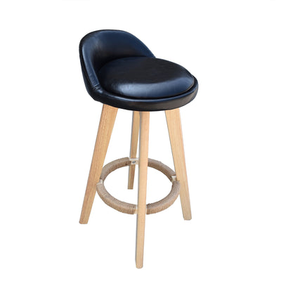 Milano Decor Phoenix Barstool Black Chairs Kitchen Dining Chair Bar Stool Four Pack Payday Deals