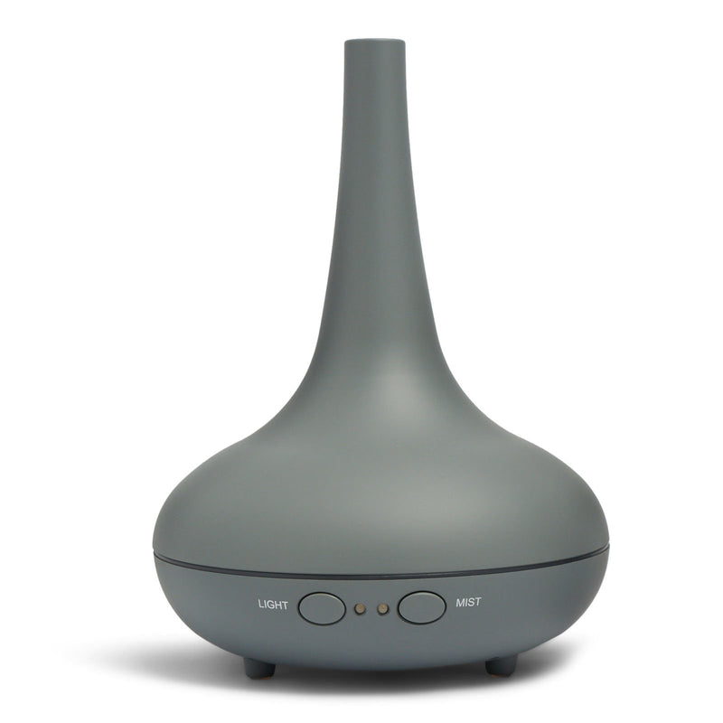 Milano Decor Ultrasonic Aroma Diffuser - Matt Grey colour: Payday Deals