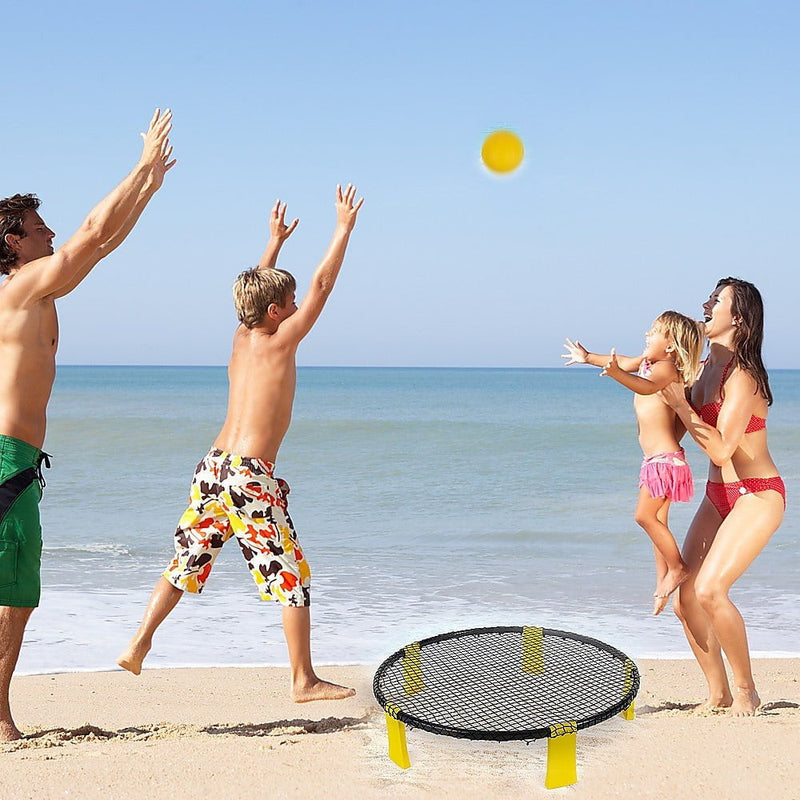 Mini Volleyball Set Outdoor Game Garden Beach Net Ball Kit Sport Toys Payday Deals