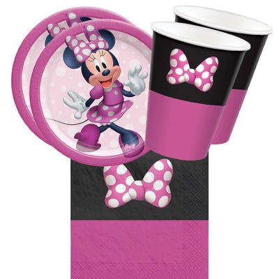 Minnie Mouse Forever 16 Guest Tableware Pack