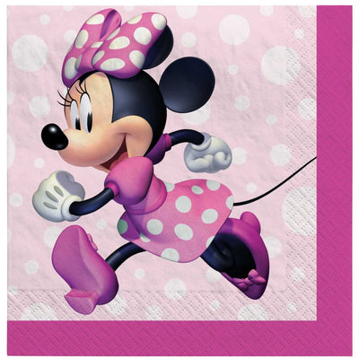 Minnie Mouse Forever Beverage Napkins 16 Pack