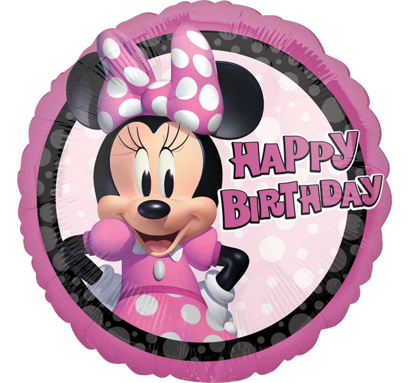 Minnie Mouse Forever Happy Birthday Foil Balloon Payday Deals