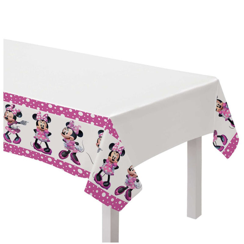 Minnie Mouse Forever Plastic Tablecover Payday Deals