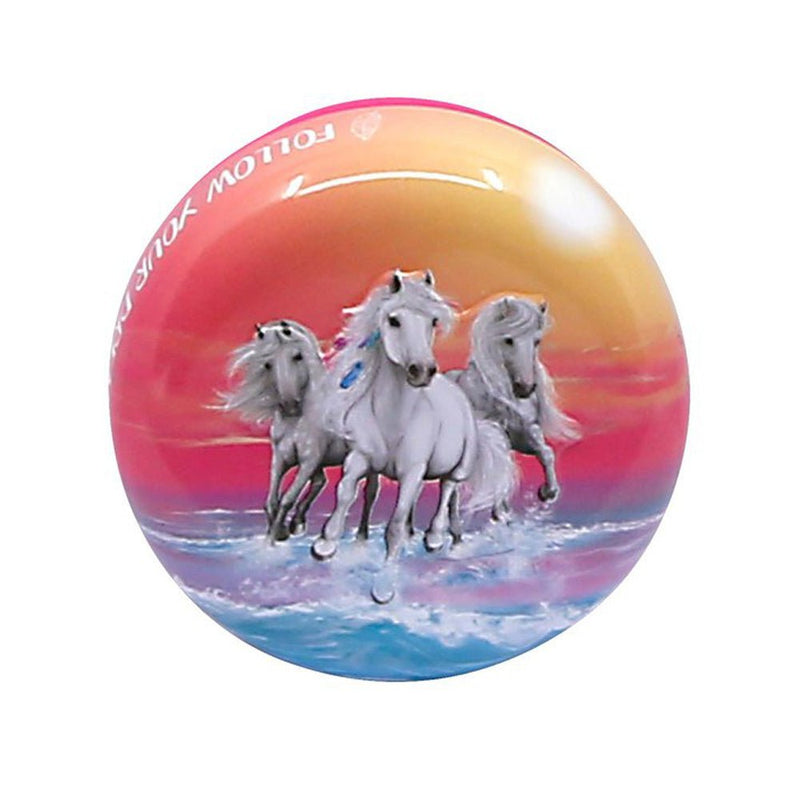 Miss Melody Small Round Tooth Tin Horse Follow Your Dreams Payday Deals