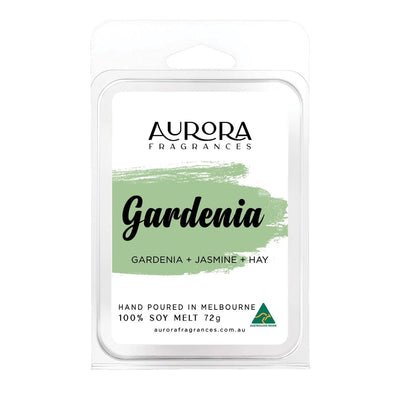Aurora Gardenia Soy Wax Melts Australian Made 72g 5 Pack
