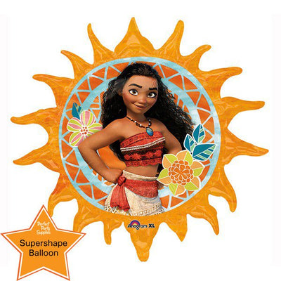 Moana Party Supplies - Sun Shaped Balloon