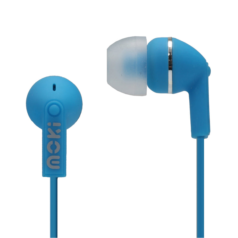 MOKI Dots Noise Isolation Earbuds - BLUE Payday Deals
