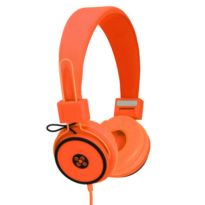 MOKI Hyper Orange Headphones