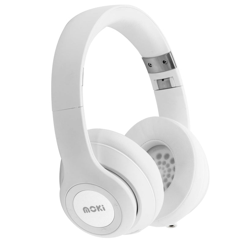 MOKI Katana Bluetooth Headphones - White Payday Deals