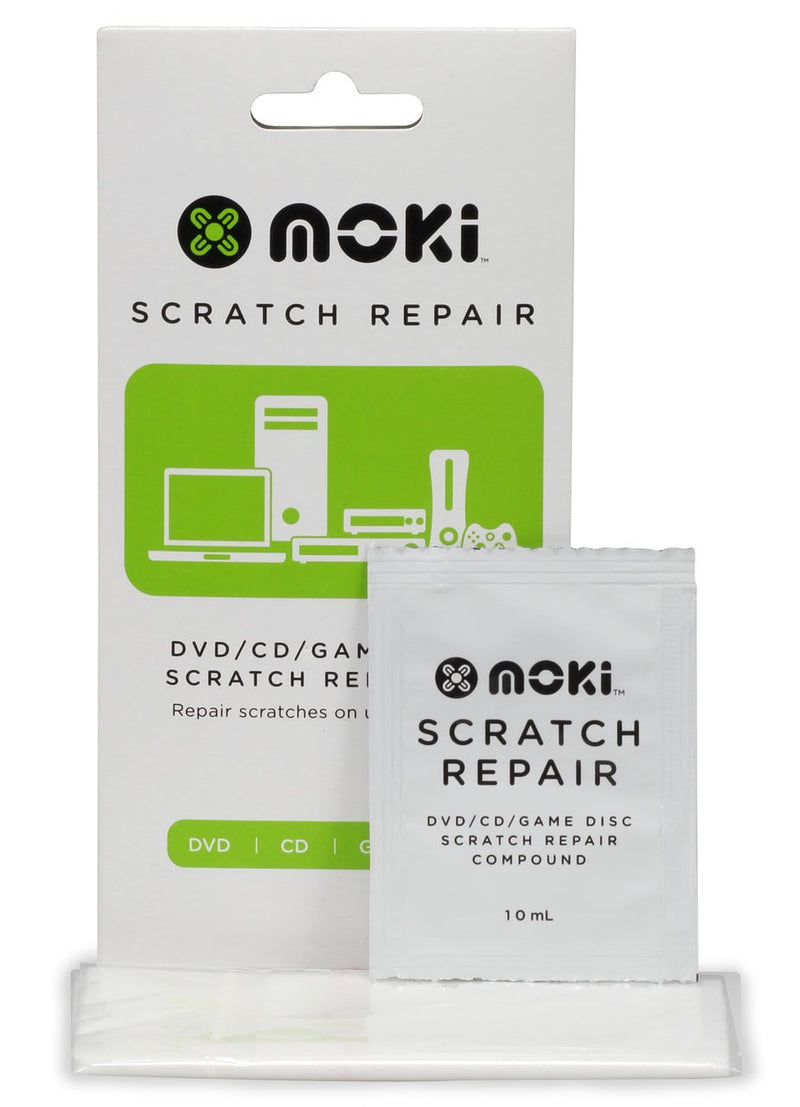 MOKI Scratch Repair - DVD/CD/Game Disc Scratch Repair Kit Payday Deals