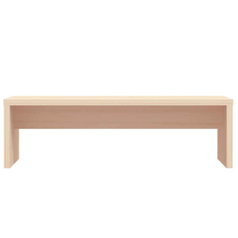 Monitor Stand 50x27x15 cm Solid Wood Pine Payday Deals
