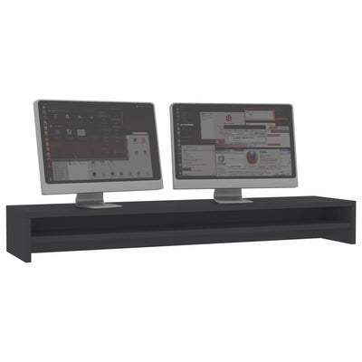 Monitor Stand Grey 100x24x13 cm Engineered Wood Payday Deals