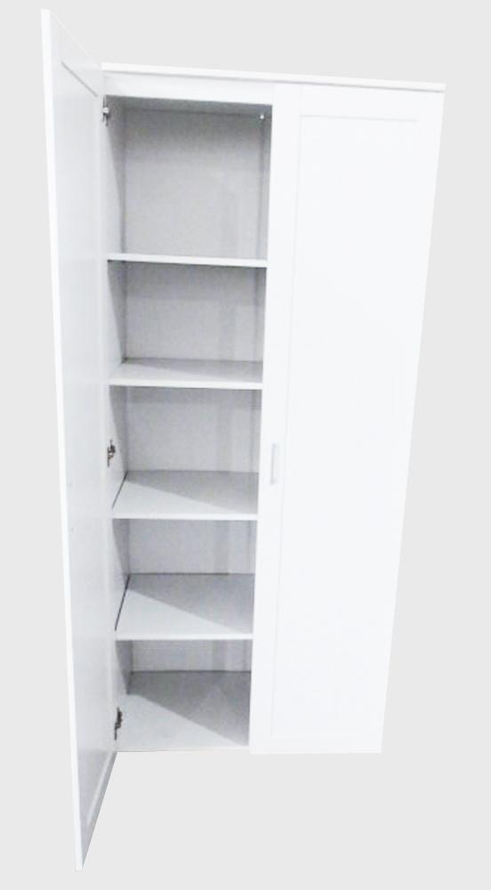 Montreal Double Door Multipurpose Storage Cupboard - White Cabinet