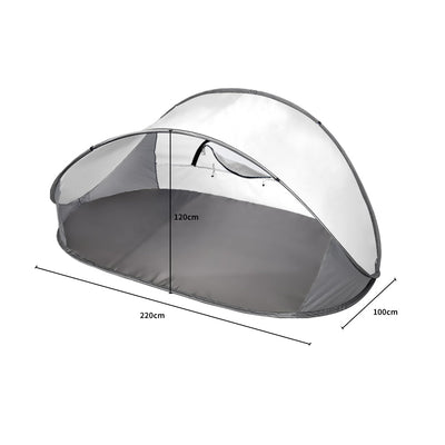 Mountvie Pop Up Tent Camping Beach Tents 4 Person Portable Hiking Shade Shelter Payday Deals