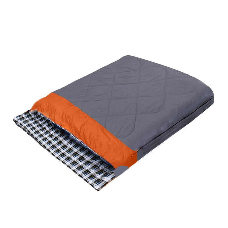 Mountview -10Â°C Double Indoor Outdoor Adult Camping Hiking Envelope Sleeping Bag Payday Deals