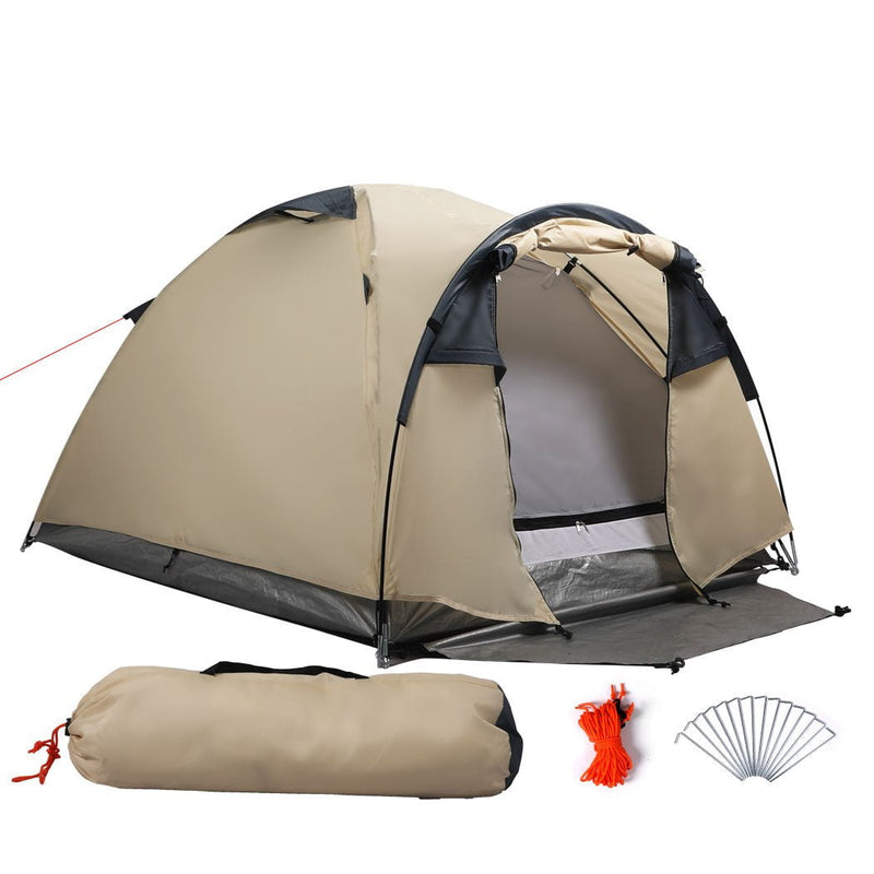 Mountview Camping Tent Waterproof Family Outdoor Portable 2-3 Person Hike Tents Payday Deals