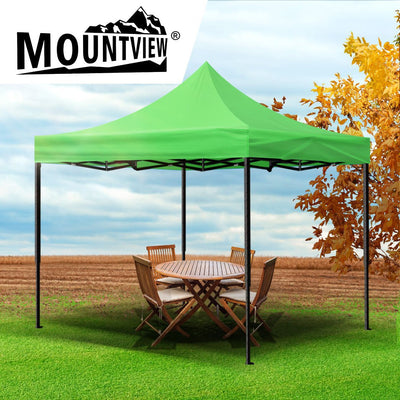 Mountview Gazebo Tent 3x3 Outdoor Marquee Gazebos Camping Canopy Wedding Green Payday Deals