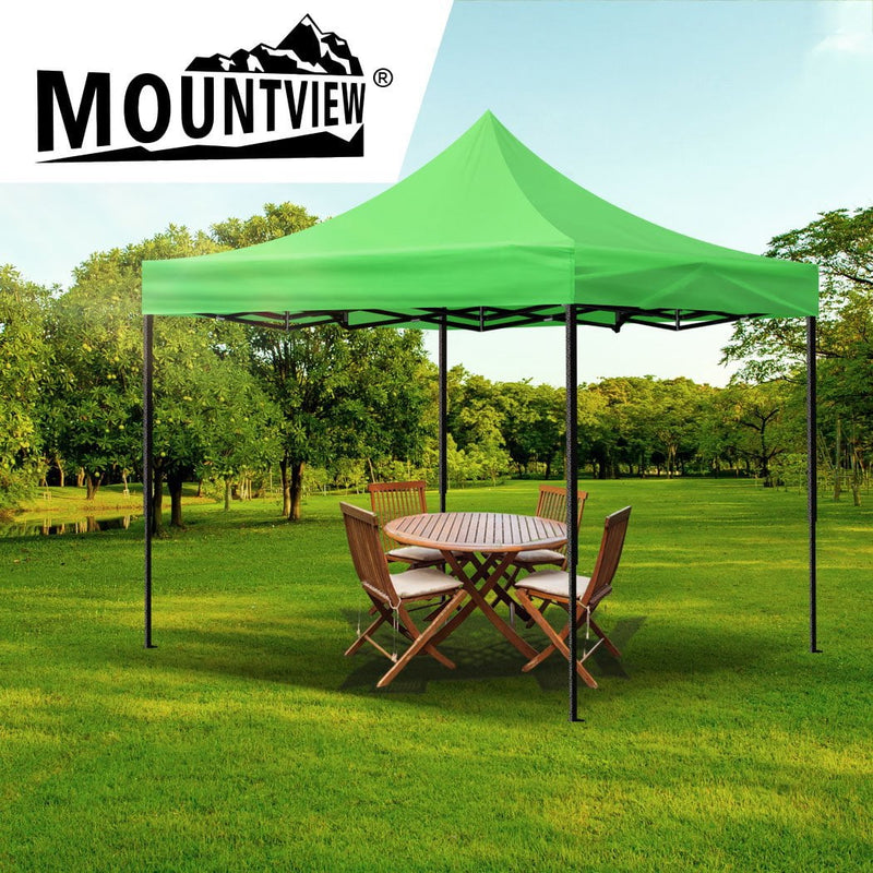 Mountview Gazebo Tent 3x3 Outdoor Marquee Gazebos Camping Canopy Wedding Green Payday Deals