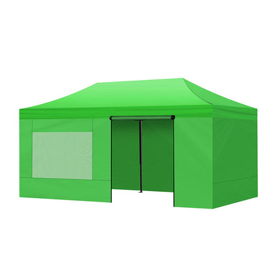 Mountview Gazebo Tent 3x6 Marquee Gazebos Mesh Side Wall Outdoor Camping Canopy Payday Deals