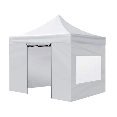 Mountview Gazebo TentOutdoor Marquee Gazebos 3x3 Camping Canopy Mesh Side Wall