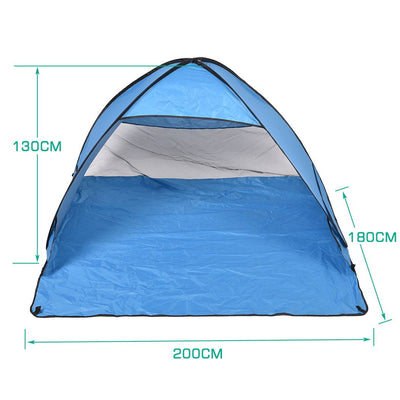 Mountview Pop Up Beach Tent Caming Portable Shelter Shade 2 Person Tents Fish Payday Deals