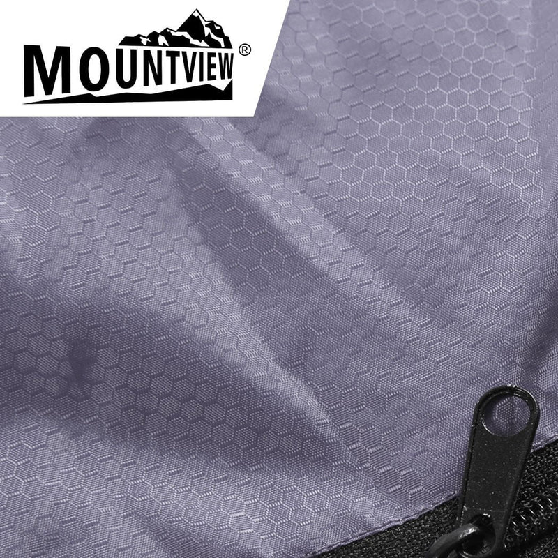 Mountview Single Sleeping Bag Bags Outdoor Camping Hiking Thermal -10â„ƒ Tent Grey Payday Deals