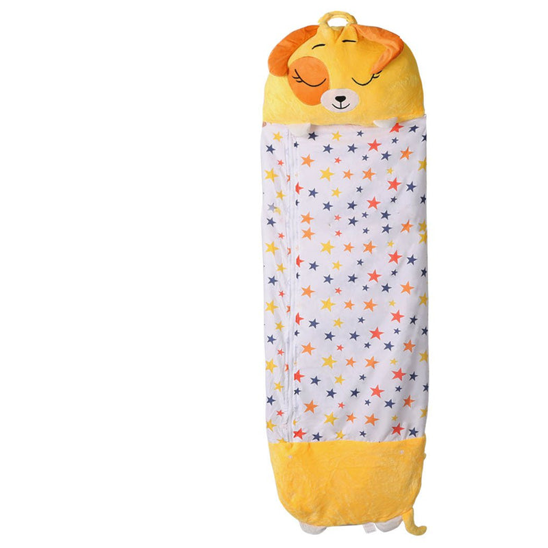 Mountview Sleeping Bag Child Pillow Kids Bags Happy Napper Gift Toy Dog 180cm L Payday Deals