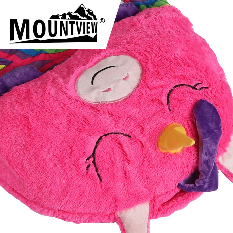 Mountview Sleeping Bag Child Pillow Kids Bags Happy Napper Gift Unicorn 180cm L Payday Deals