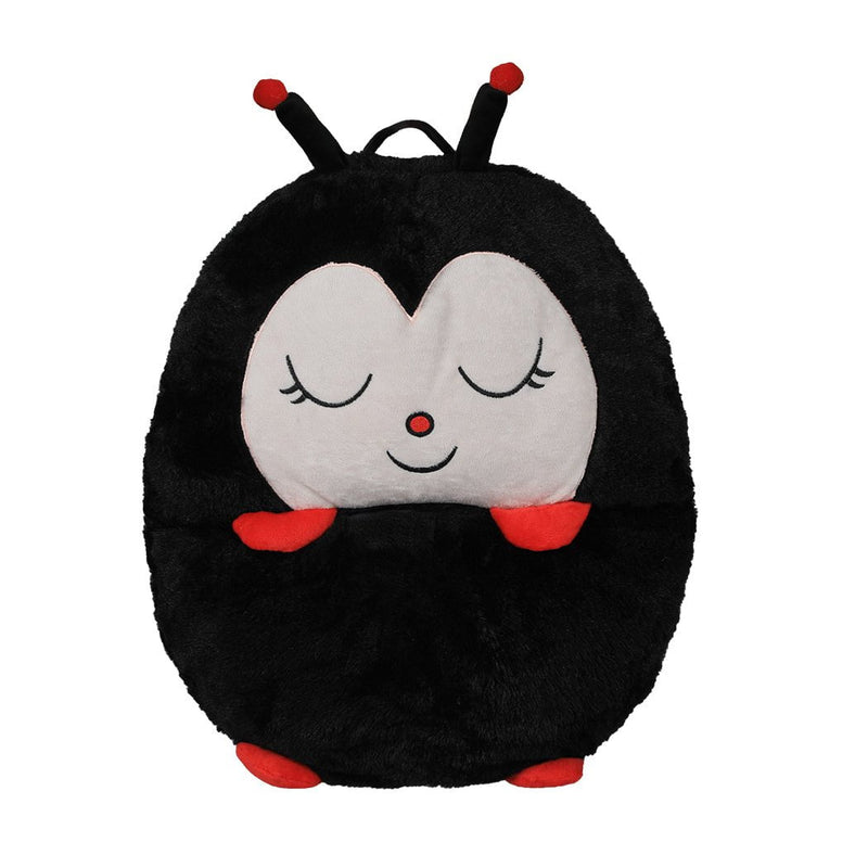 Mountview Sleeping Bag Child Pillow Stuffed Toy Kids Gift Toy Ladybug 180cm L Payday Deals