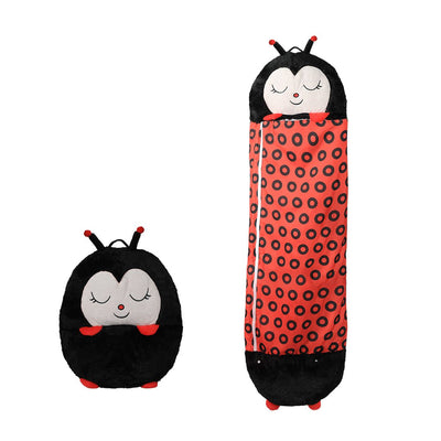 Mountview Sleeping Bag Child Pillow Stuffed Toy Kids Gift Toy Ladybug 180cm L