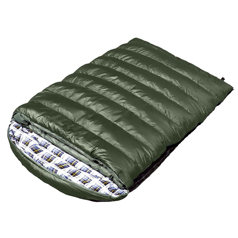 Mountview Sleeping Bag Double Bags Outdoor Camping Hiking Thermal -10 deg Tent Payday Deals