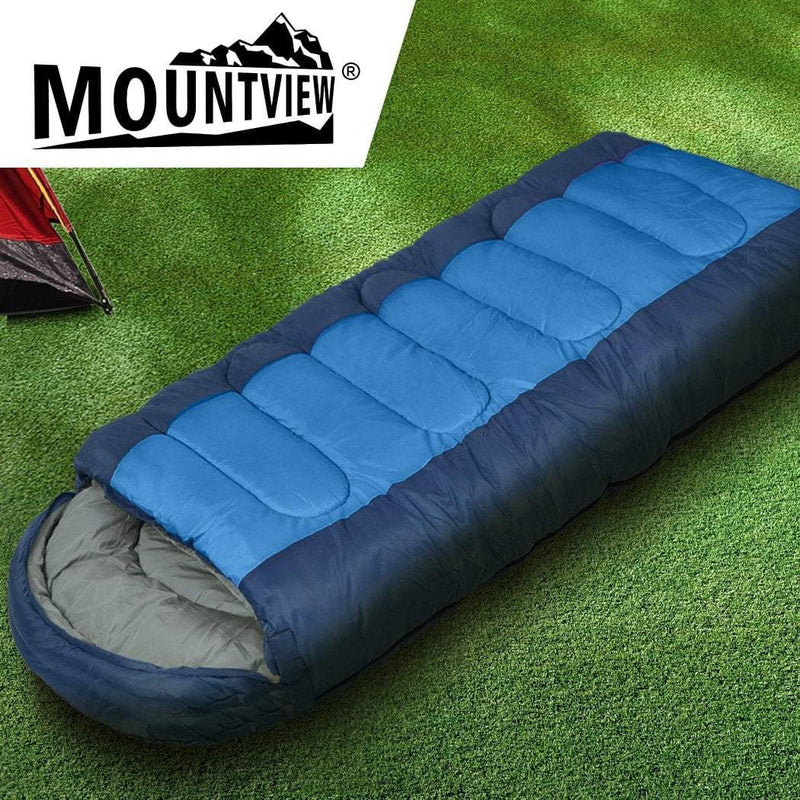 Mountview Sleeping Bag Outdoor Camping Single Bags Hiking Thermal -20 deg Winter Payday Deals
