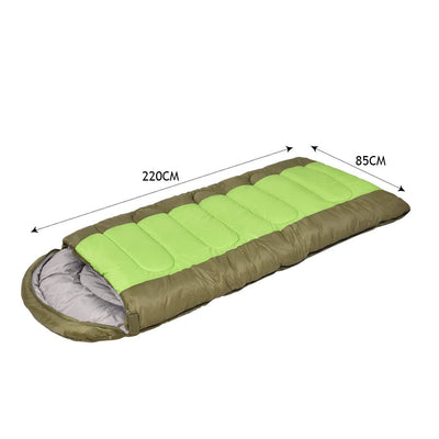 Mountview Sleeping Bag Outdoor Camping Single Bags Hiking Thermal -20 deg Winter Payday Deals