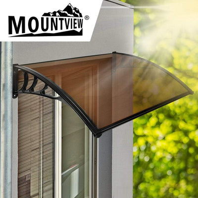 Mountview Window Door Awning Canopy Outdoor Patio Sun Shield Rain Cover 1 X 1.2M Payday Deals